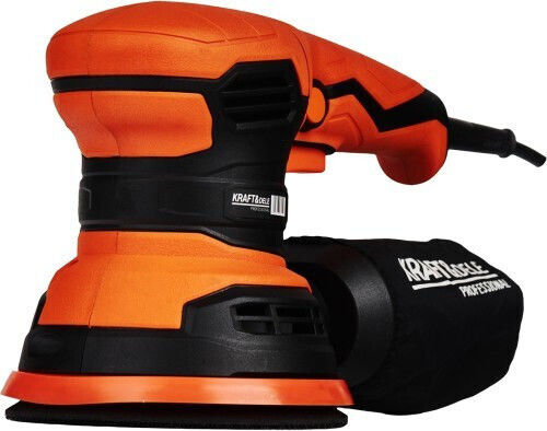 Kraft & Dele KD1695 Mașină de Șlefuit Excentrică 125mm Electrică 1200W cu Reglare a Vitezei și cu Sistem de Aspirare a Prafului