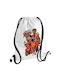 Koupakoupa Lamine Yamal KP 34954 Gymbag BB Weiß Sporttaschen Rücksack Für Fitnessstudio
