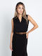 Damen Bluse Schwarz