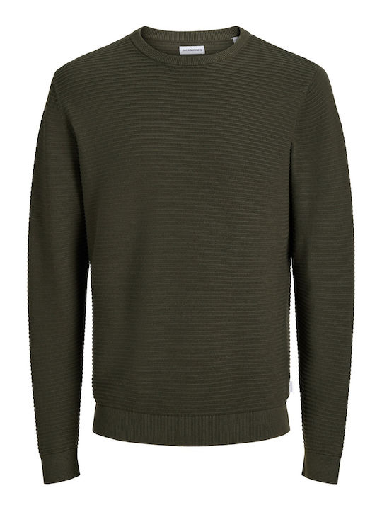 Jack & Jones Crew Crew Πουλόβερ Μακρυμάνικο Dar...