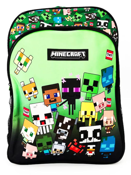 Setino Geantă Școlară de Umăr pentru Școala Primară cu Husă pentru Sticlă de Apă Verde 30 x 19 x 42cm Setino Geantă Școlară de Umăr pentru Școala Primară cu Husă pentru Sticlă de Apă Verde 30 x 19 x 42cm