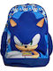Sonic Σχολική Τσάντα Πλάτης 32 x 16 x 42εκ