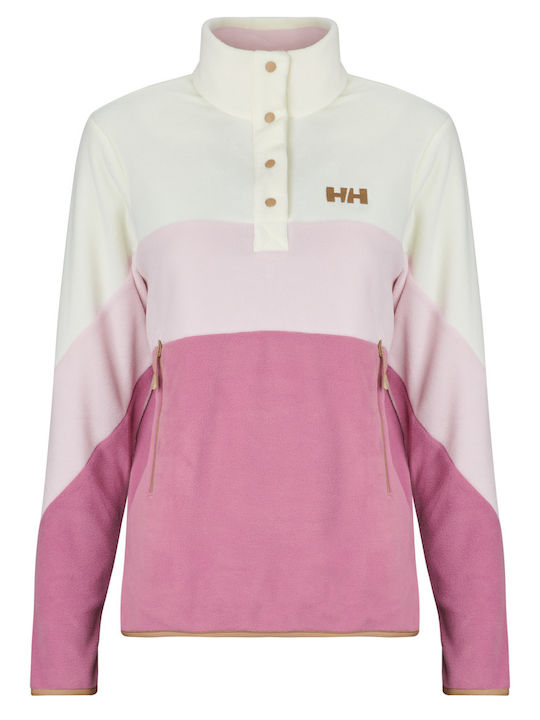 Daybreaker Hugg Snap Damen Sweatshirt Rosa
