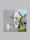 Eurolamp Wall-Mounted Outdoor Lantern E27 IP55 27.5x45x45cm