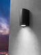 Eurolamp Wall-Mounted Outdoor Lighting with Shade GU10 IP55 Double Beam 17x9.2cm