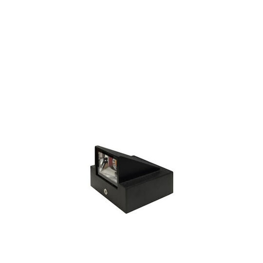 Eurolamp Wall-Mounted Outdoor Lighting with Shade LED IP54 3W with Warm White Light 8.2x7.8x6.5cm Eurolamp Wall-Mounted Outdoor Lighting with Shade LED IP54 3W with Warm White Light 8.2x7.8x6.5cm