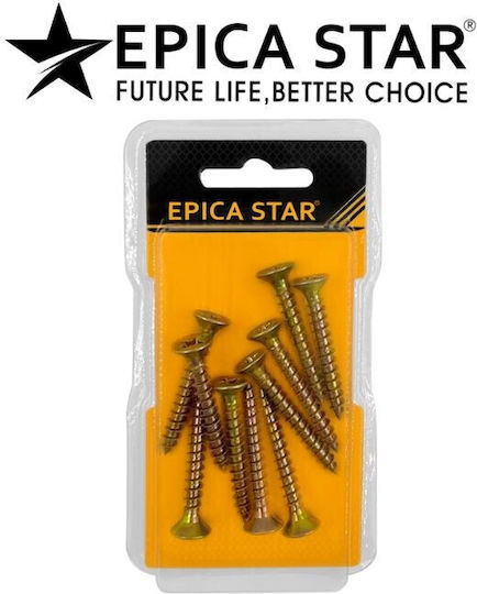 Epica Star Şuruburi Cu Cap În Cruce Galvanizate Cu Diametrul M5 şi Lungimea 30mm 15 Bucăţi