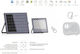 Fos me Wasserdichter Solar LED Flutlichter 200W Warmes Weiß 3000K mit Fernbedienung IP65