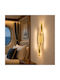 Corp de iluminat de perete modern cu LED integrat și lumină alb cald auriu 6x60x60cm