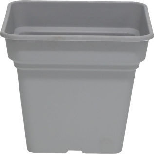 Micplast Daiquiri Plastic Flower Pot Light Grey 20x20x17cm