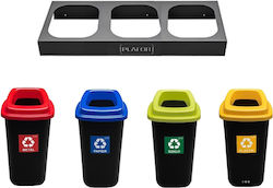 Delta Cleaning Metallic Recycling Bin KP90 90lt...