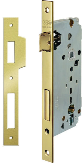Κλειδαριά Agb de Siguranță cu Cilindru Dreaptă Aurie Nichel B00852 45/85mm 37371