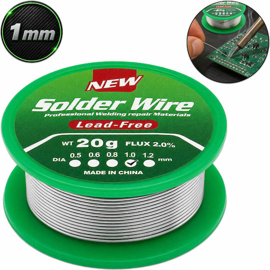 Lötdraht Klebe 1mm 20g Ohne Blei Oem