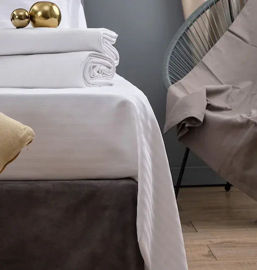 Cokitex Hotel Duvet Cover Cotton Striped 165x245cm