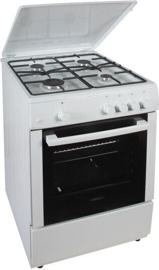 Aragaz Pe Gaz 55lt Cu Plite Pe Gaz P60cm Albă