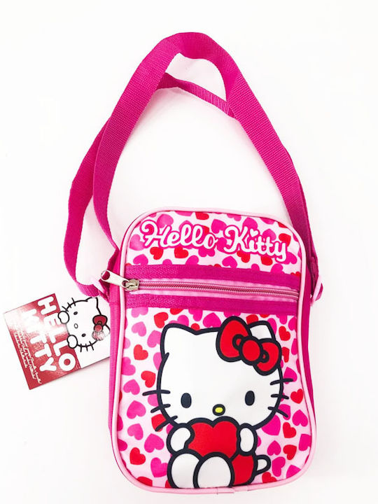 Setino Kids Shoulder Bag Pink 21.5x8x15.5cm