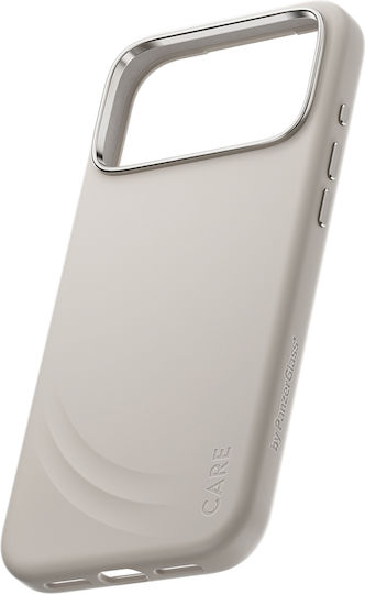 Care by PanzerGlass Flow Handyhülle Vanille W Kompatibel mit Magsafe Apple iPhone 18 Pro 17 Pro