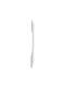 Deco Ceramica Furniture Handle Metallic White with Hole Centers 320mm SN920