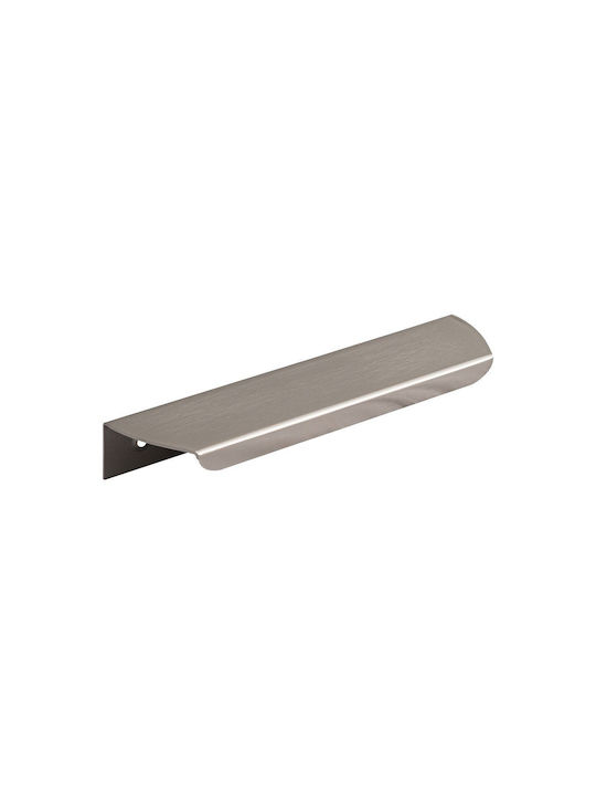 Viometale Möbelgriff aus Metall Nickel Matt mit Lochabstände 110mm 05.83-110.59