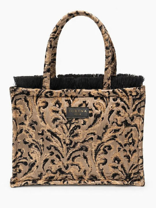 Arabella Medium Fabric Women's Tote Bag Black