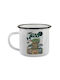 Koupakoupa Grogu Enamel Mug Black 360ml