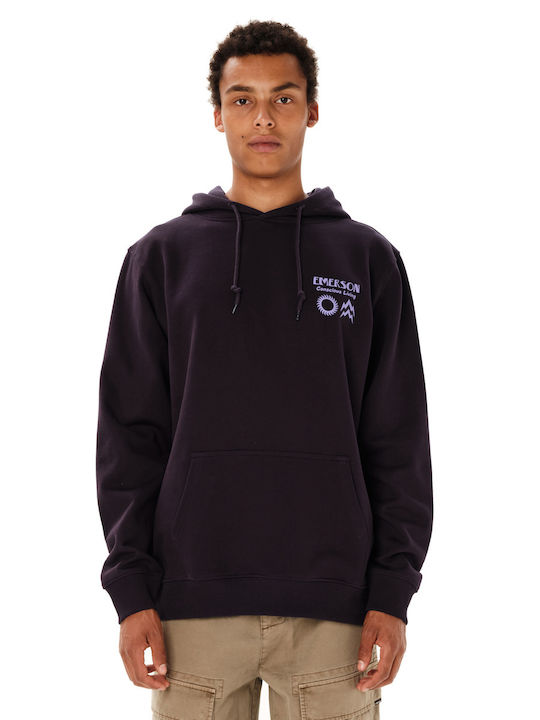 Emerson Hooded Sweatshirt Black