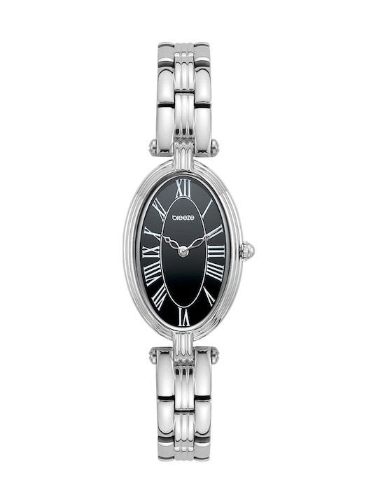 Breeze Women's Battery Watch with Silver Steel ...