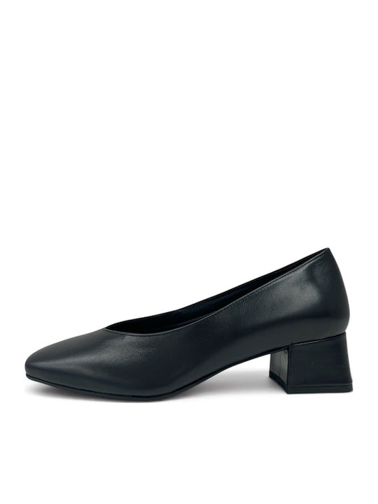 Ragazza Leather Heels Black