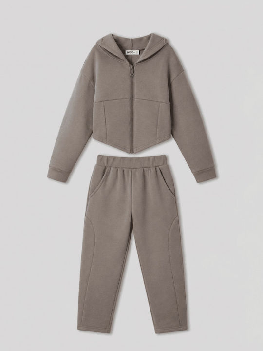Nek Kids Wear Set trening pentru copii cu jachetă Elefanti