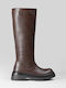 Damenstiefel mit Mittelhohem Absatz Braun