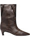 Leder Damen Stiefeletten Braun BL348Z-Cocco-TDMoro