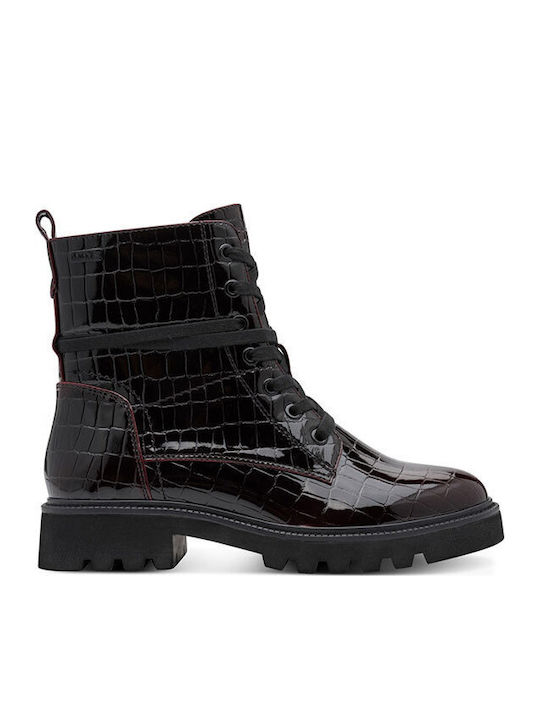 Jana Damen Stiefeletten Burgundisch