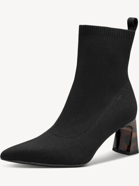 Damen Stiefeletten mit Absatz Schwarz