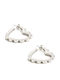 Touch Earrings Hoops Made Of Steel 28 7854 Silver