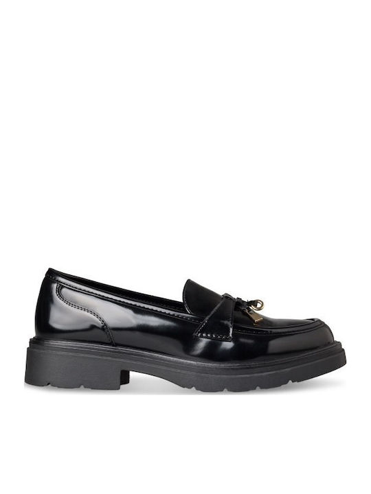 Envie Shoes Women's Loafers in Black Colour