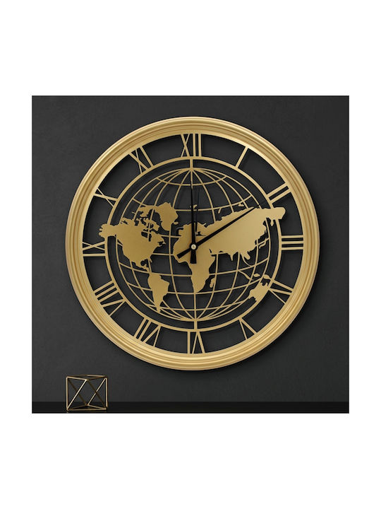 Keskor Keskor Wall Clock Metallic Gold Ø40cm