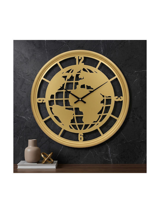 Keskor Keskor Wall Clock Metallic Gold Ø40cm