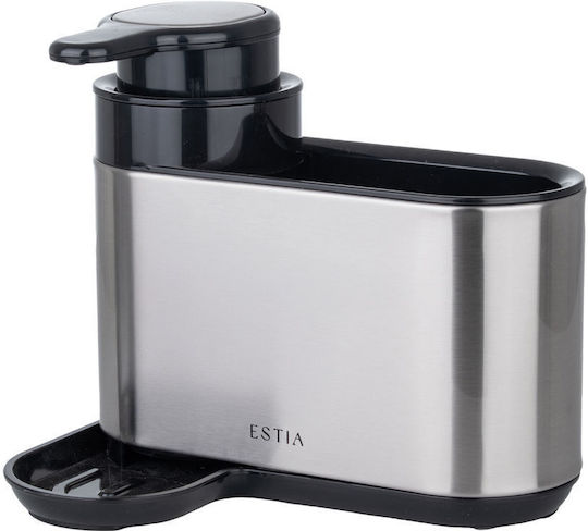 Estia Spender Aus Inox Stahl Mit Schwammhalter Silber