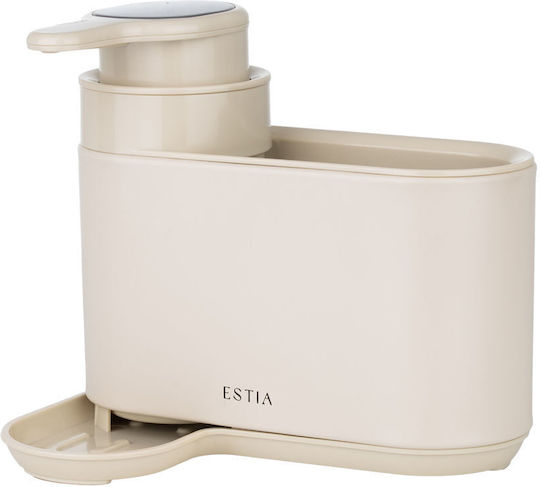 Estia Spender aus Inox mit Schwammhalter