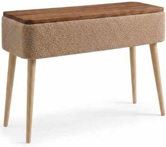 Sole Konsolentisch Holz Braun M90xB30xH90cm