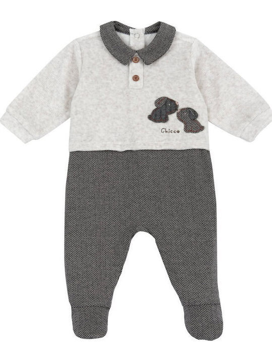 Chicco Bodysuit Ecru-gri