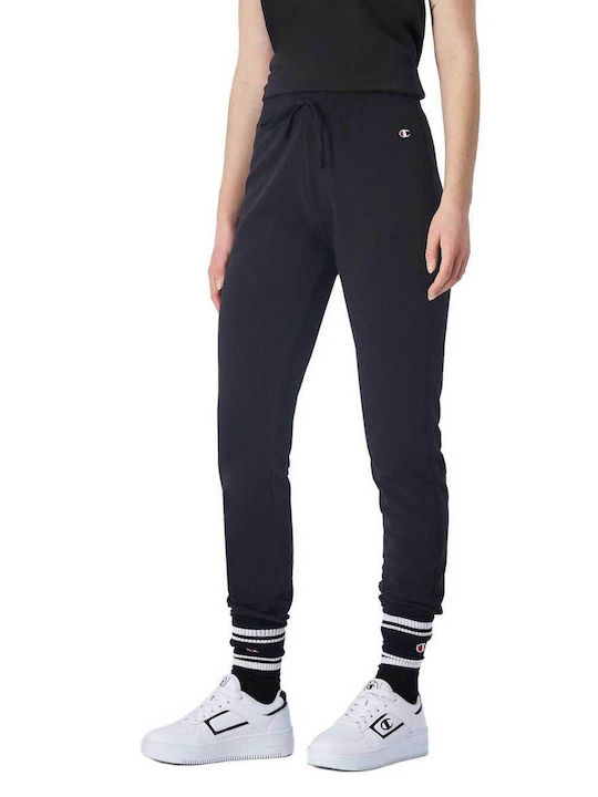 Damen Jogginghosen Breit Schwarz