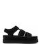 Дамски Сандали Flatforms Черни