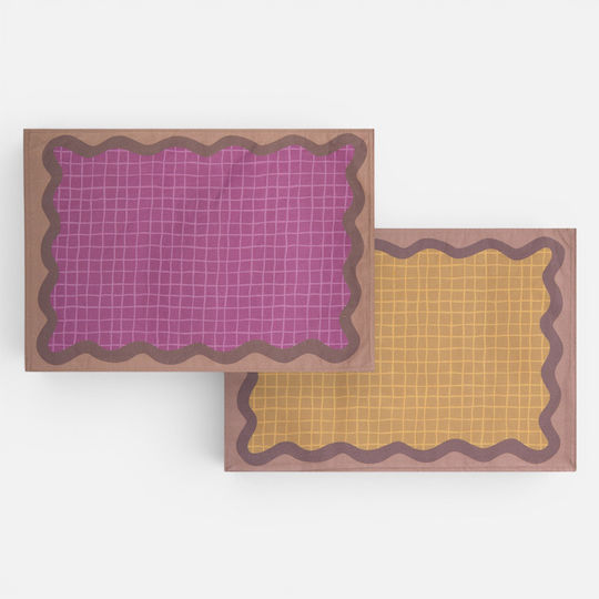 Nef-Nef Homeware Frame Tischsets Stoff Mehrfarbig 48x33cm