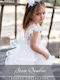 Stova Bambini Ecru Taufkleid für Mädchen