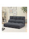 Vielseitiger Sitzsack & Pouf Couch Dunkelgrau