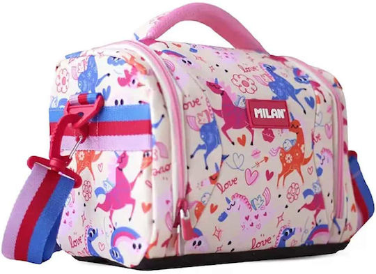 Milan Flowicorn School Snack Bag 5 Litres
