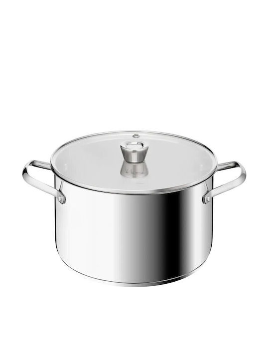 Tefal Emotion Ανοξείδωτη Κατσαρόλα Μαρμίτα Ατμο...