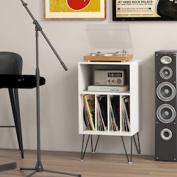 Costway Hi-Fi Möbel Weiß 40x88x48cm