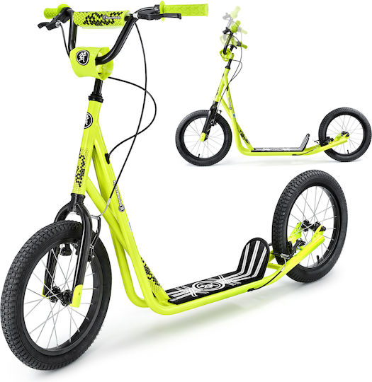 HyperMotion Kinderroller Runkie 2-Rad für 8+ Jahre Gelbes